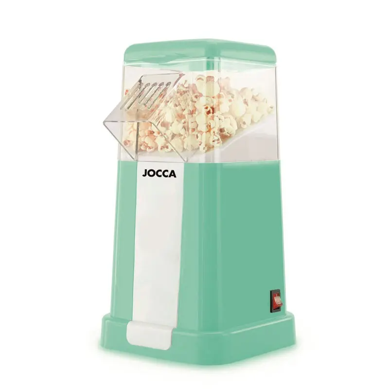 Machine À Pop Corn JOCCA Retro Style OIL 1200W / Turquoise / 5617T