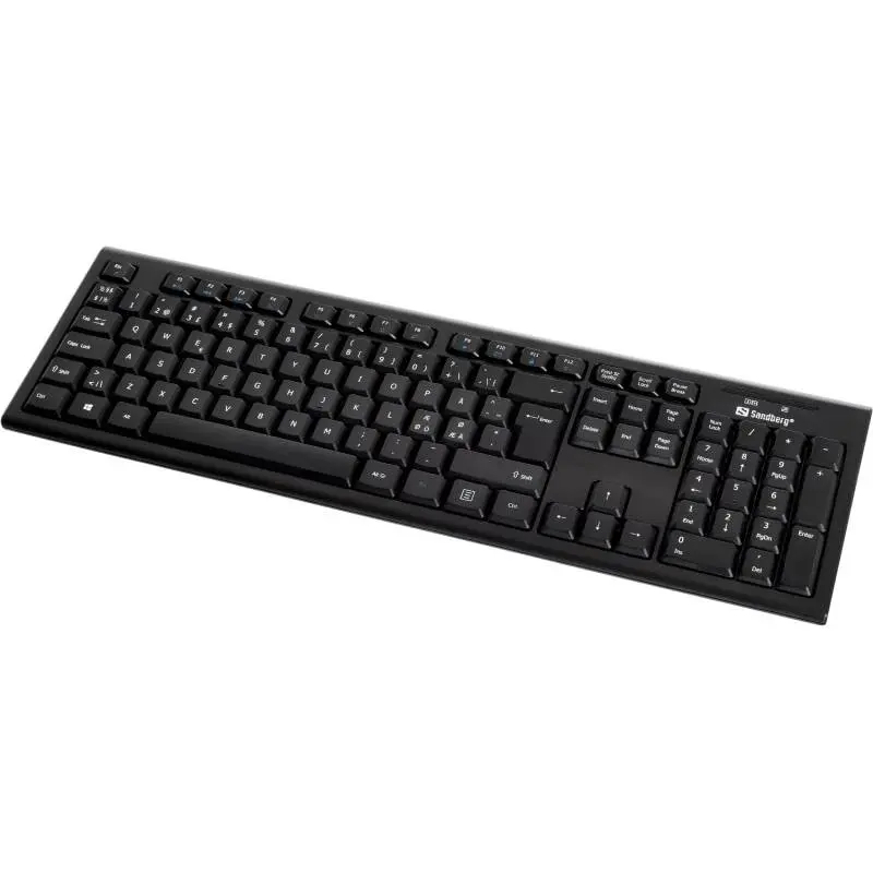 Ensemble Clavier et Souris Sans Fil SANDBERG 631-20 / Noir