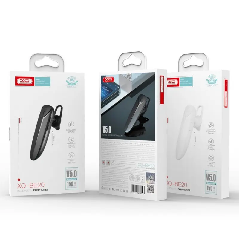 Écouteur Bluetooth XO BE20 noir