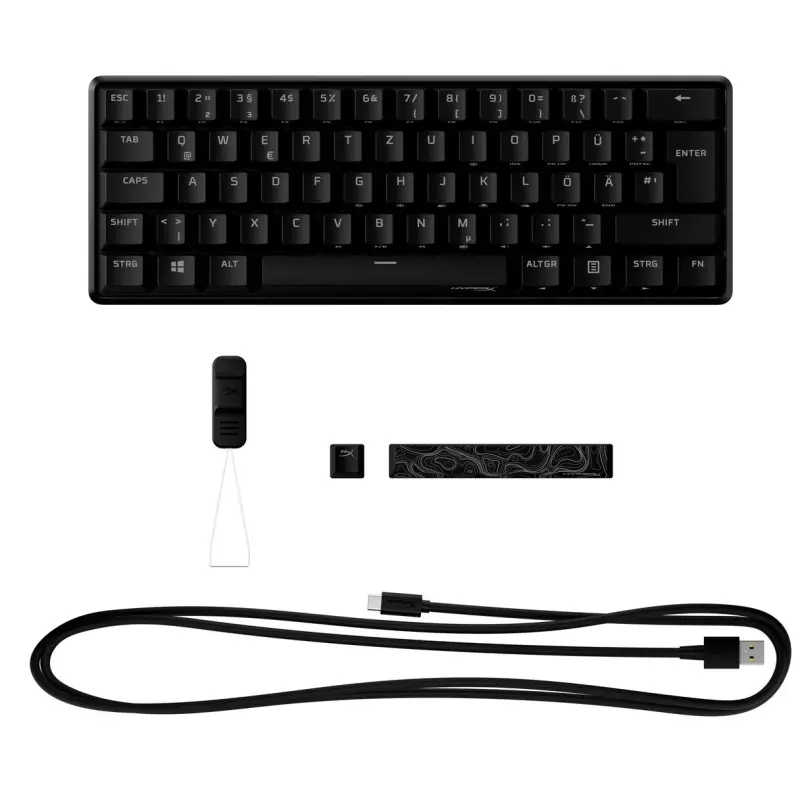 Clavier mécanique HyperX Alloy Origins 60-HX Rouge