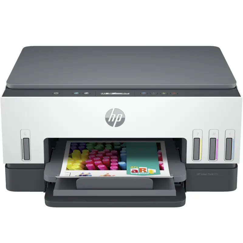 Imprimante HP 720 à Réservoir 3EN1 Recto Verso WIFI + 6 Bouteilles D&rsquo;encres