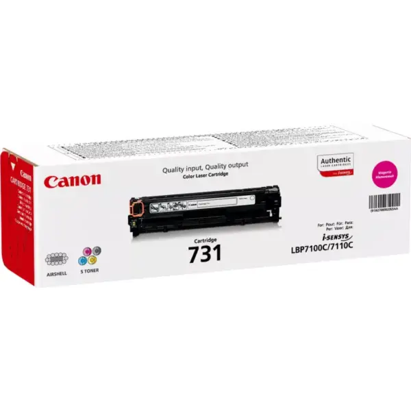 Toner Original Canon 731M / 1500 Pages / Magenta
