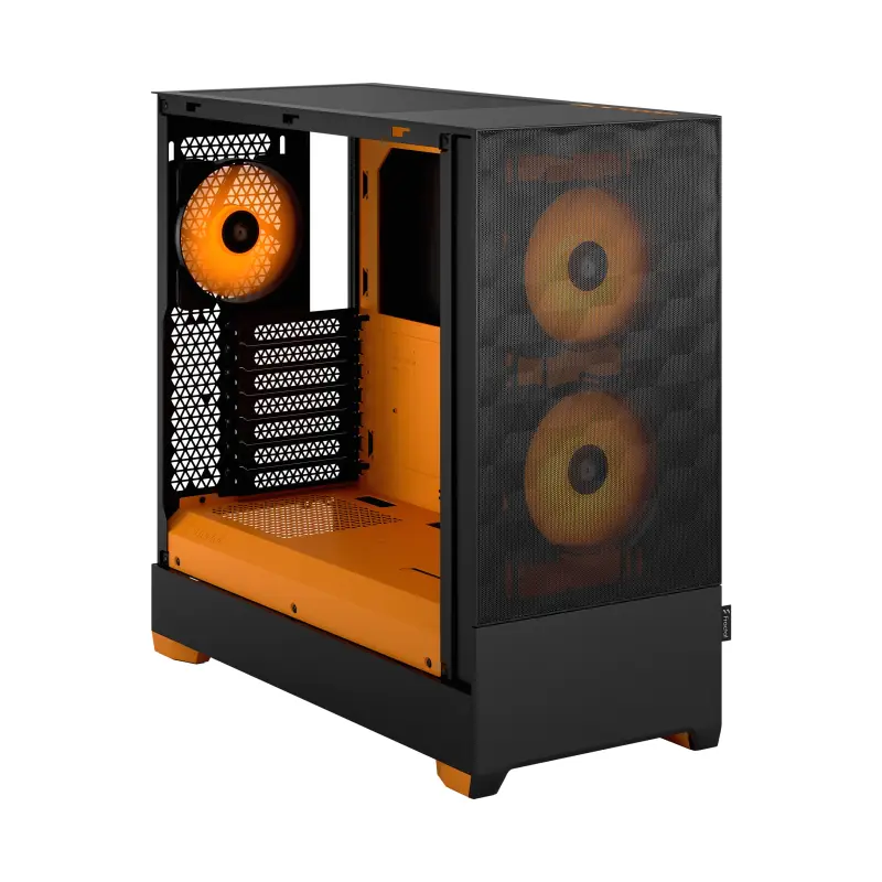 Boîtier Moyen Tour ATX Fractal Design Pop Air avec panneau vitré (Noir)