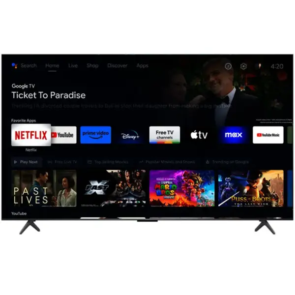 TV TCL C6K 75" QD MINI LED 4K SMART TV / GOOGLE TV