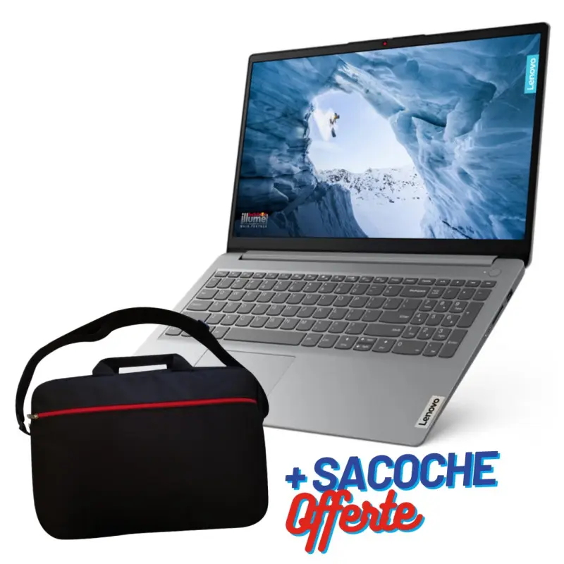Pc Portable Lenovo IdeaPad 1 15IJL7 / Celeron N4500 / 16 Go / 256 Go SSD / Windows 11 / Gris