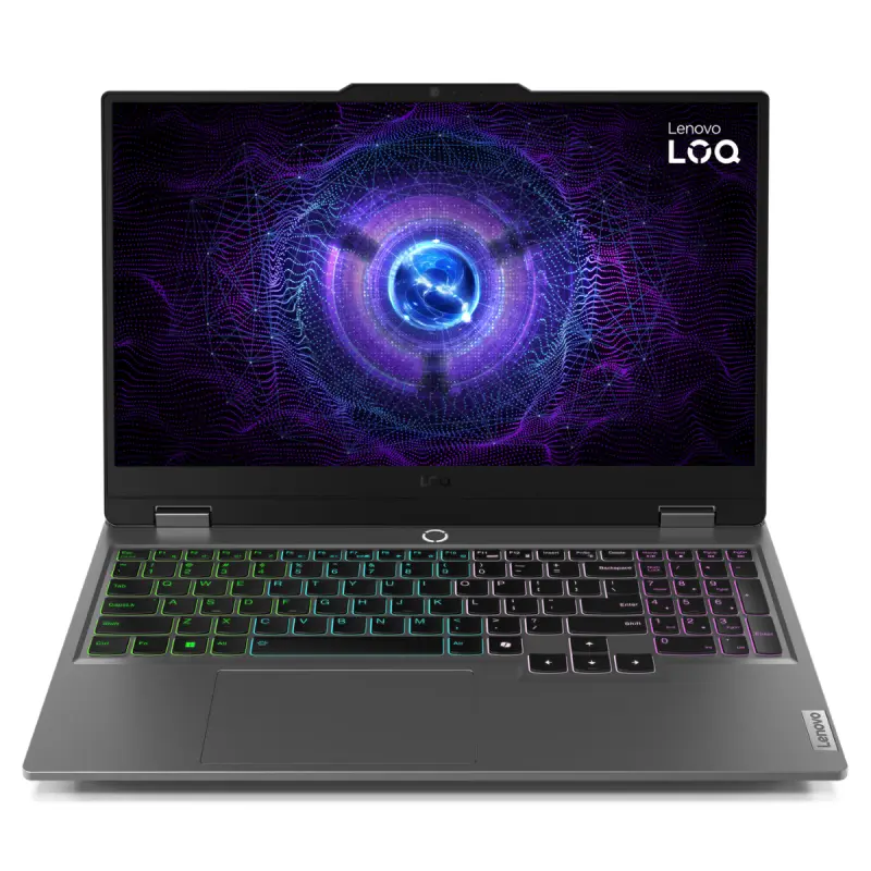 Pc Portable Gaming Lenovo LOQ 15IRX9 / i7-13650HX / RTX 4050 6G / 16 Go DDR5 / 512 Go SSD / Windows 11 / Gris + Souris RGB Lenovo LOQ M100