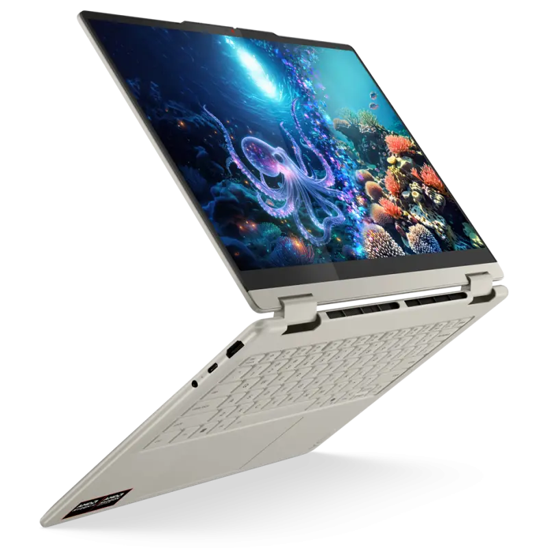 Pc Portable Lenovo Yoga 7 2-in-1 14AKP10 / Ryzen AI 7 350 / 16 Go / 512 Go SSD / Windows 11 / Copilote+ PC / Coquillage