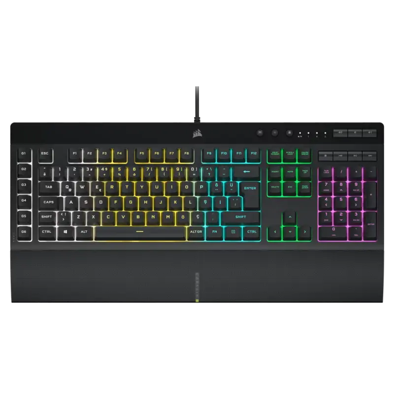 CLAVIER Gaming Filaire AZERTY Corsair K55 RGB PRO