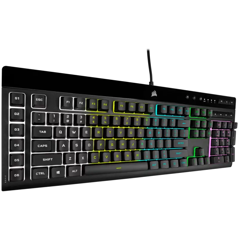 CLAVIER Gaming Filaire AZERTY Corsair K55 RGB PRO