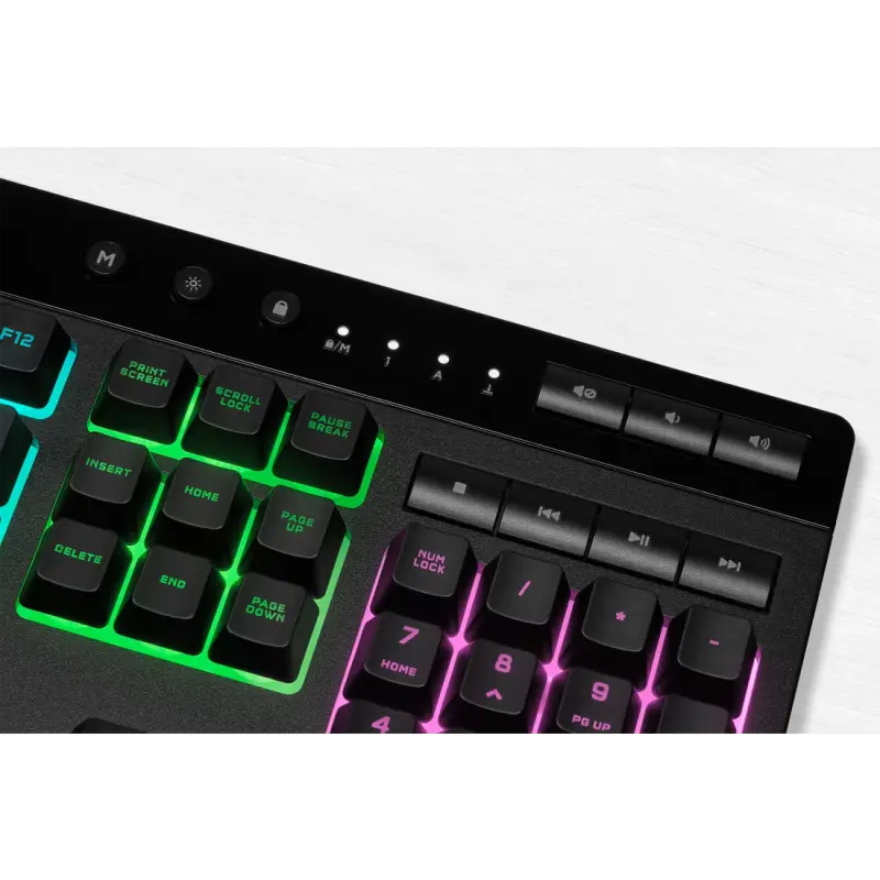 CLAVIER Gaming Filaire AZERTY Corsair K55 RGB PRO
