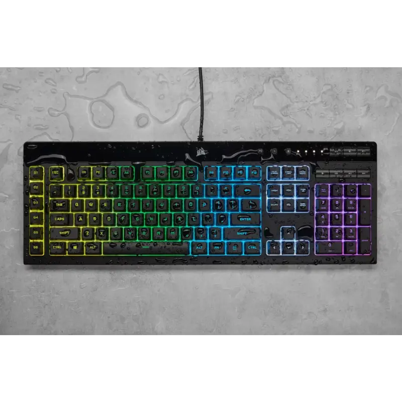 CLAVIER Gaming Filaire AZERTY Corsair K55 RGB PRO