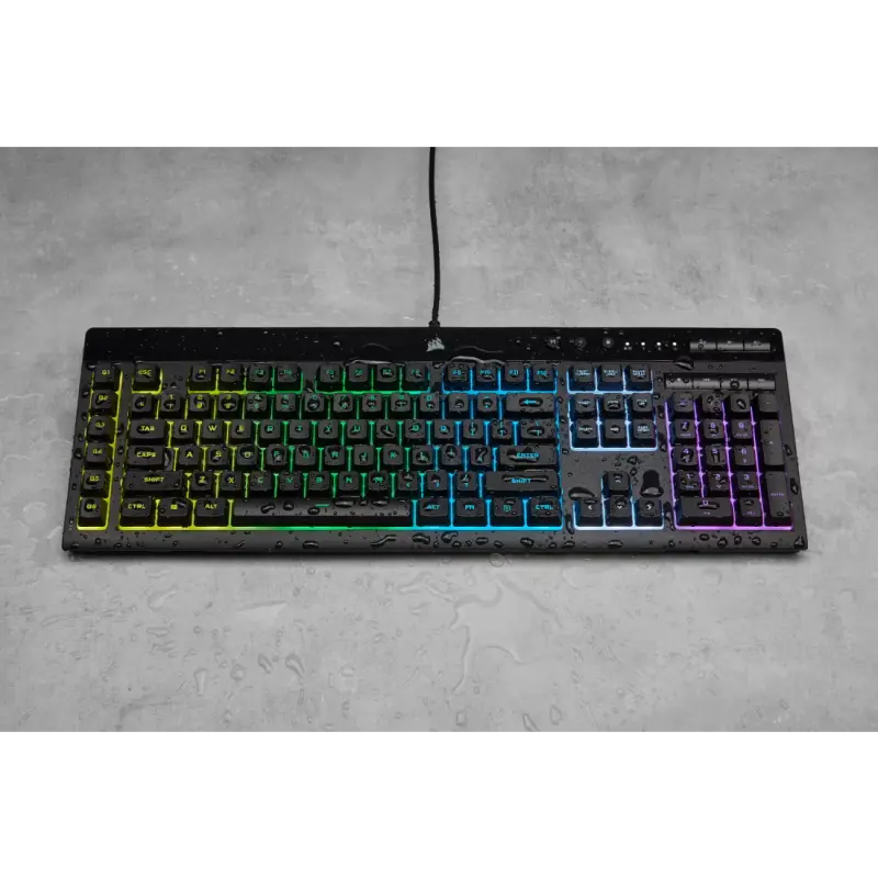 CLAVIER Gaming Filaire AZERTY Corsair K55 RGB PRO