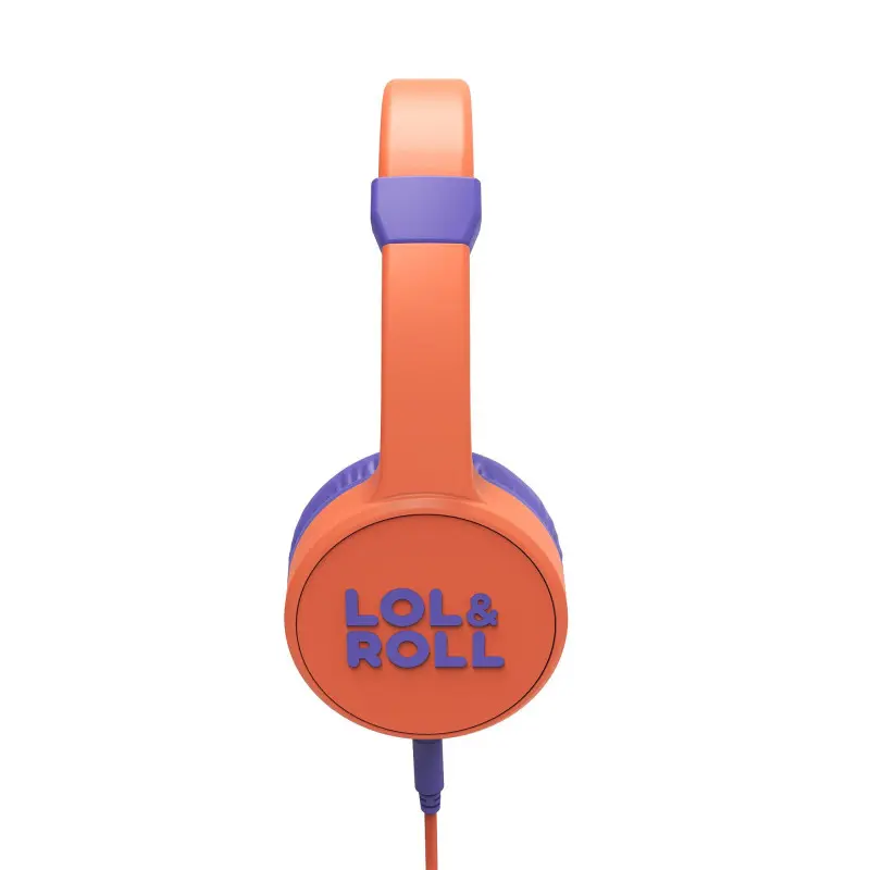 CASQUE FILAIRE ENERGY SISTEM LOL&ROLL POP POUR ENFANT / ORANGE