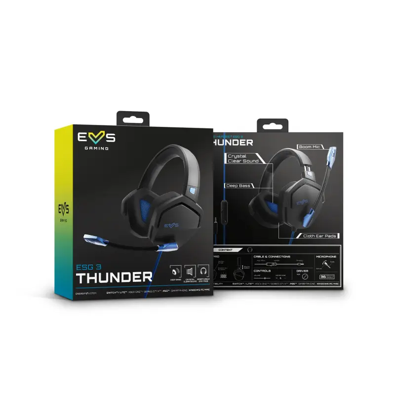 Casque Micro Gaming Energy Sistem ESG 3 Blue Thunder