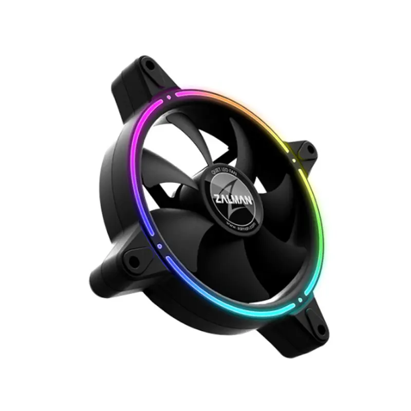 Ventilateur de boitier Zalman RFD120A RGB – 12cm (Noir)