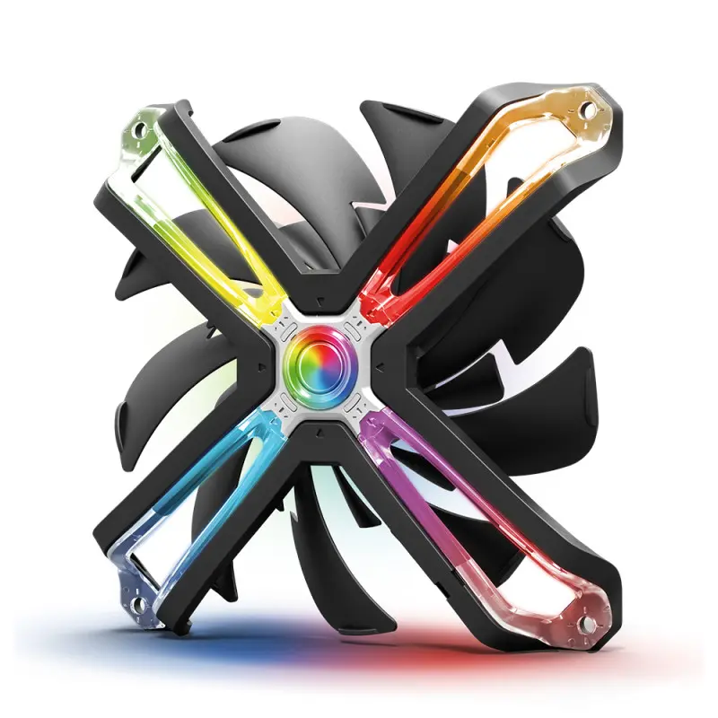 Ventilateur de boitier Zalman SF140 RGB – 14cm (Noir)