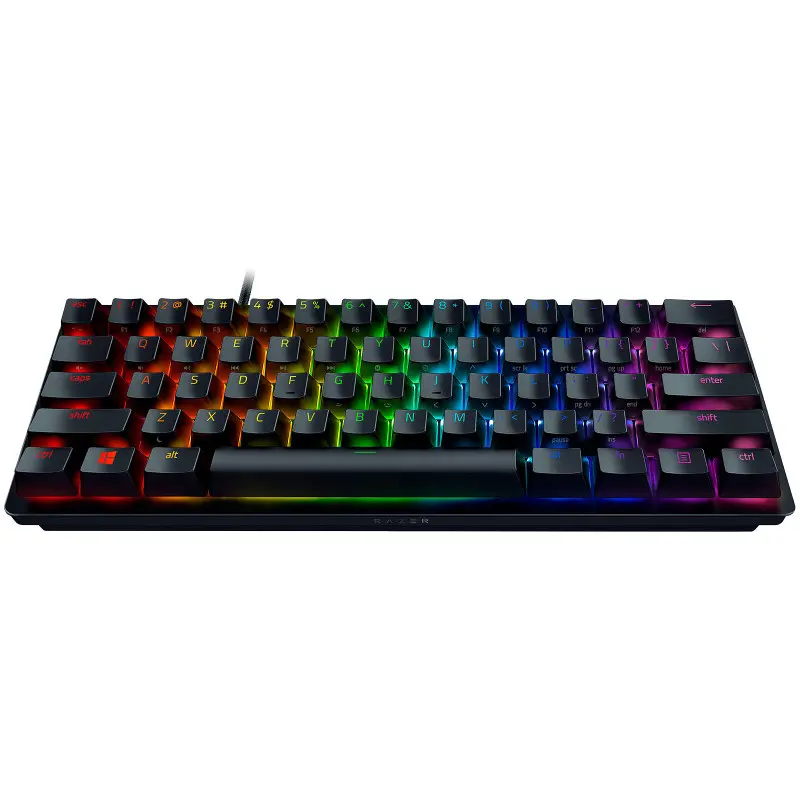 Clavier Gaming Filaire Razer Huntsman Mini / RGB / USB-C / Violet Switch / Noir
