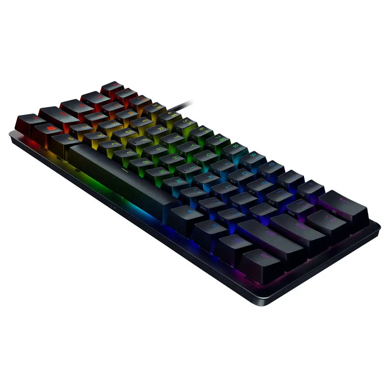 Clavier Gaming Filaire Razer Huntsman Mini / RGB / USB-C / Violet Switch / Noir