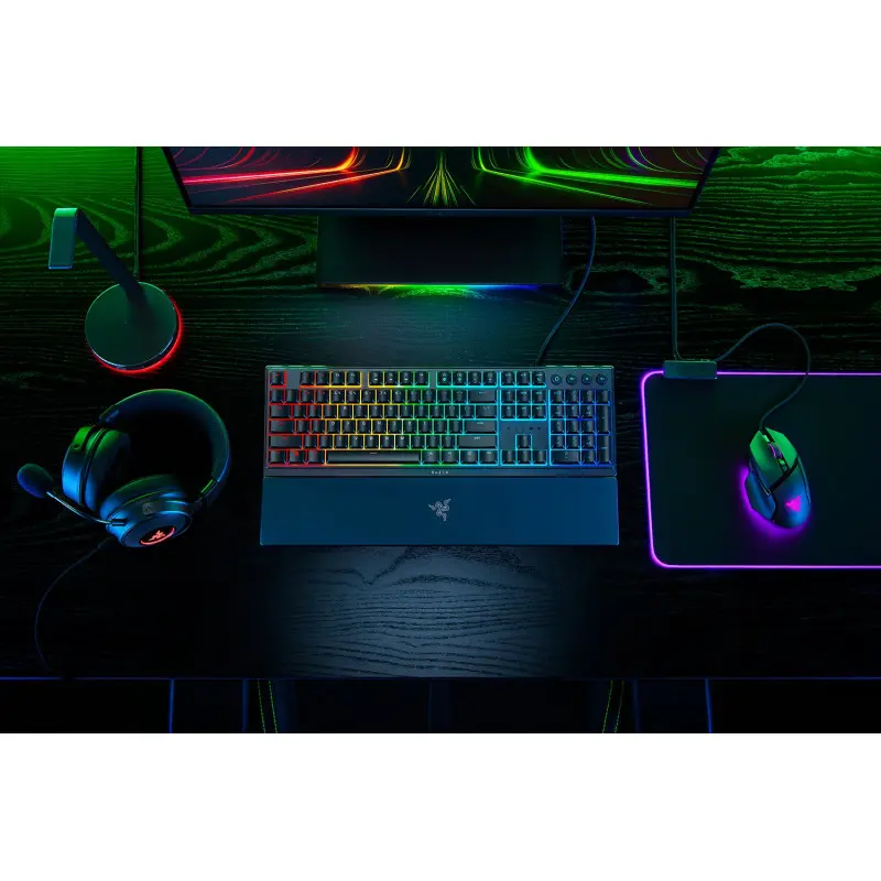 Clavier Gaming Filaire Mécanique Razer Ornata V3 / RGB / USB / Noir