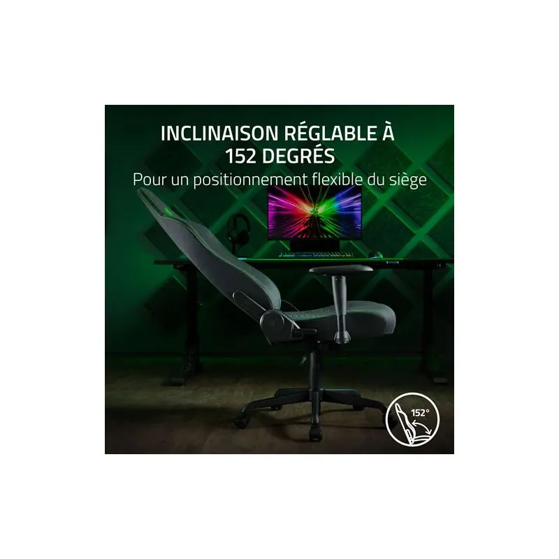 Chaise gaming RAZER ISKUR V2 X RZ38-05310100-R3G1 / NOIR