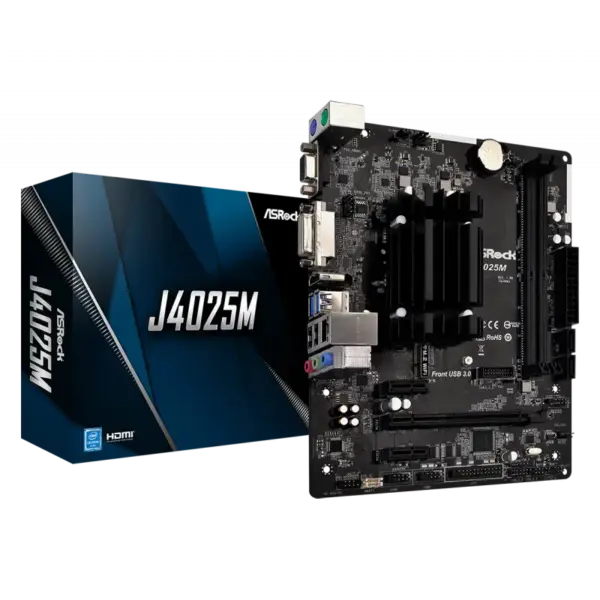 Carte mère avec Processeur ASRock J4025M