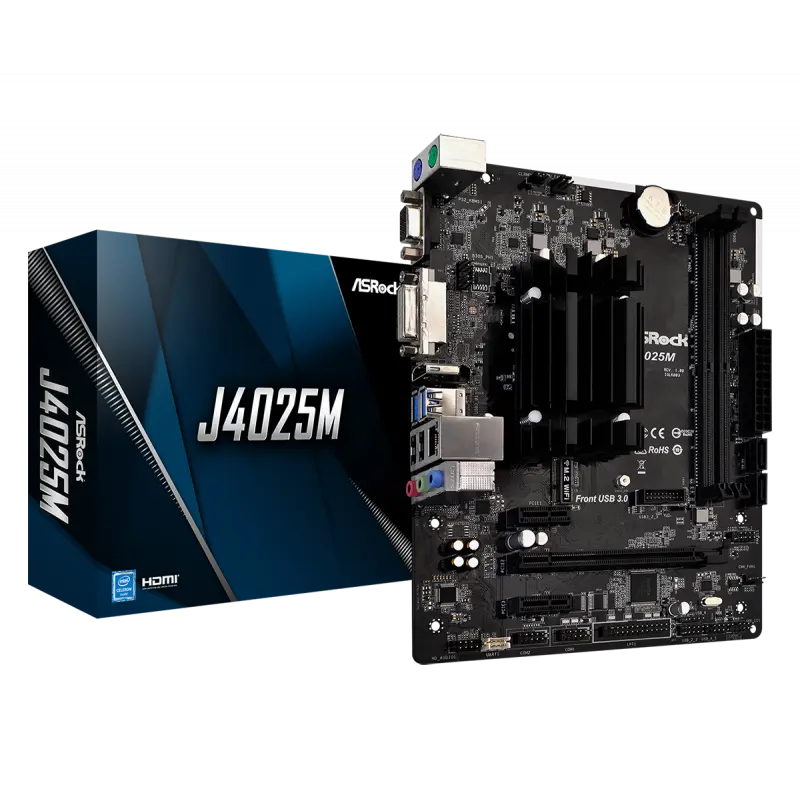 Carte mère avec Processeur ASRock J4025M