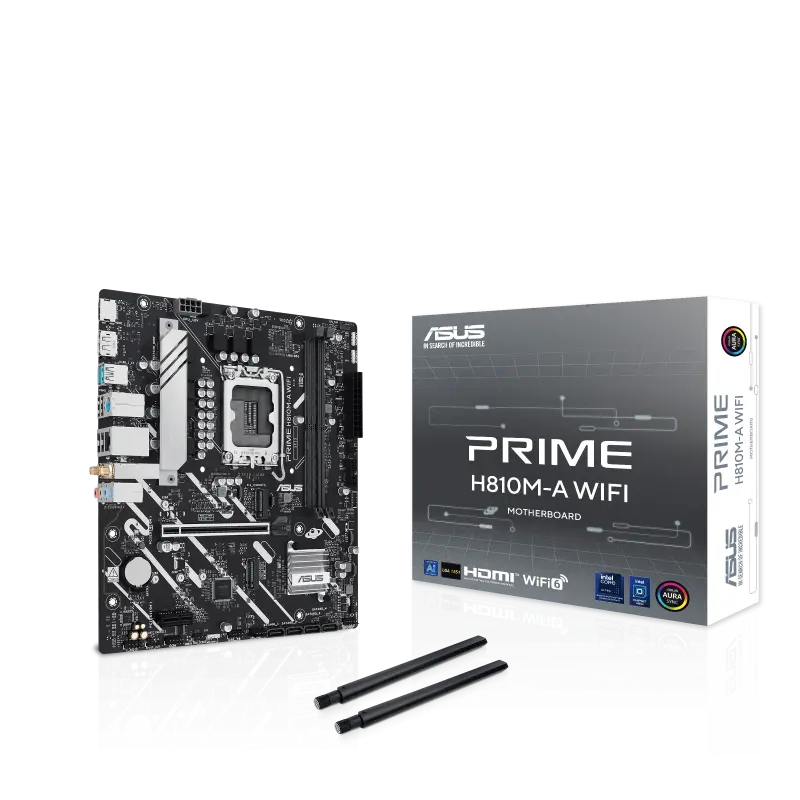Carte mère Asus PRIME H810M-A WIFI / micro-ATX / DDR5