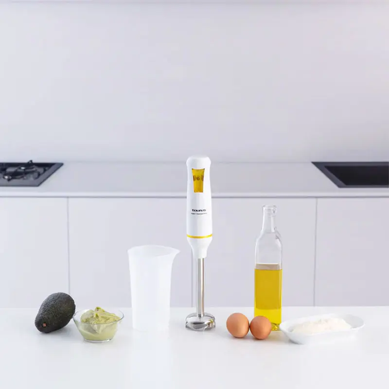 MIXEUR PLONGEANT TAURUS AVEC BOL / 750W / BLANC & JAUNE / 916403