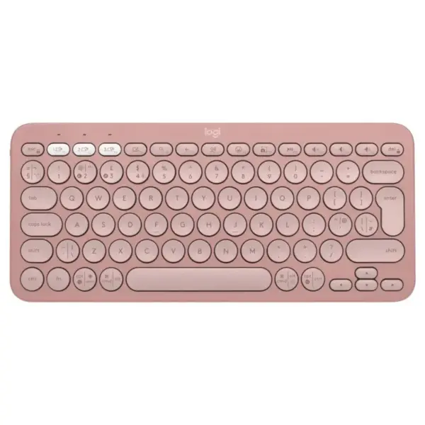 Clavier Sans Fil LOGITECH K380s Clés Pebble 2 / Rose