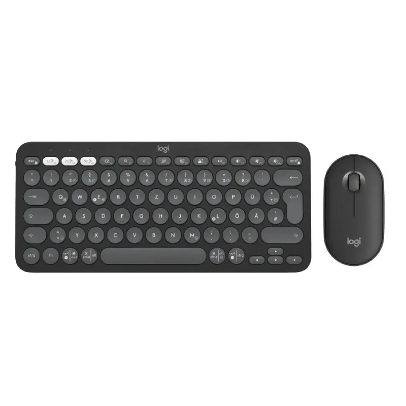 Ensemble Clavier et Souris Sans Fil LOGITECH Combo Pebble 2 / Noir