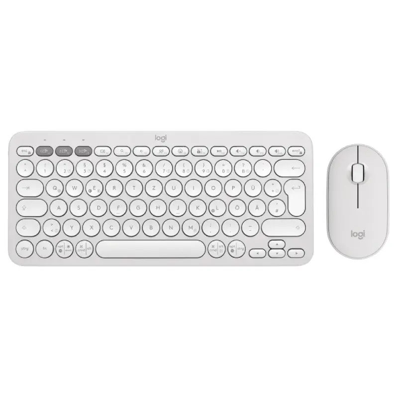 Ensemble Clavier et Souris Sans Fil LOGITECH Combo Pebble 2 / Blanc