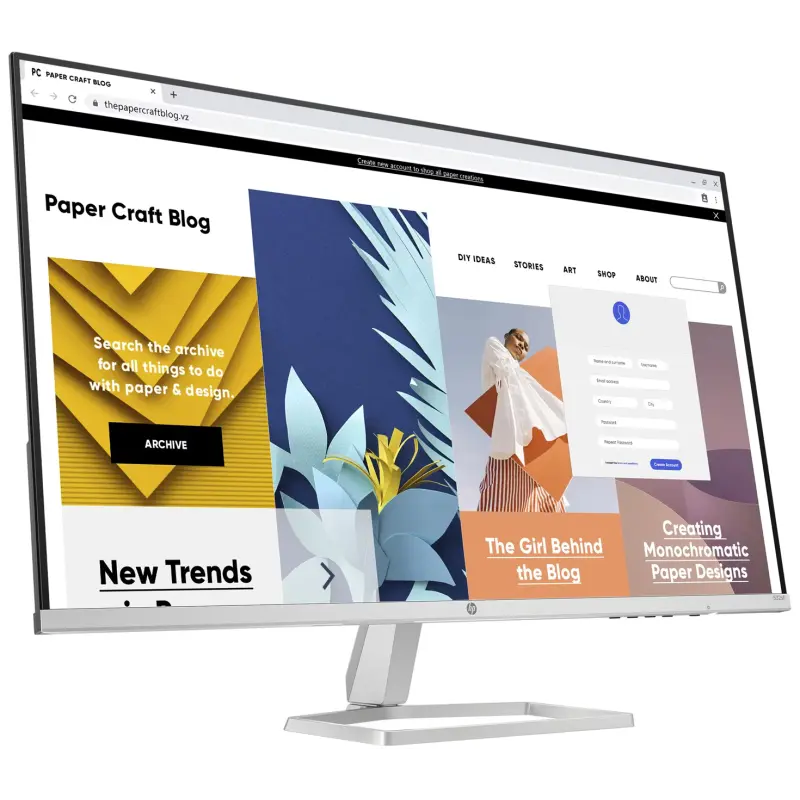 Écran HP Series 5 Pro 31.5&Prime; FHD 100 Hz / 7ms GtG 532SF / HDMI / Noir