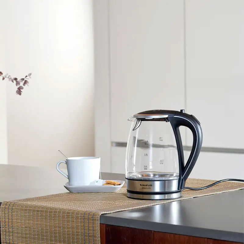 Bouilloire TAURUS AROA GLASS / 2200W / 1.8L