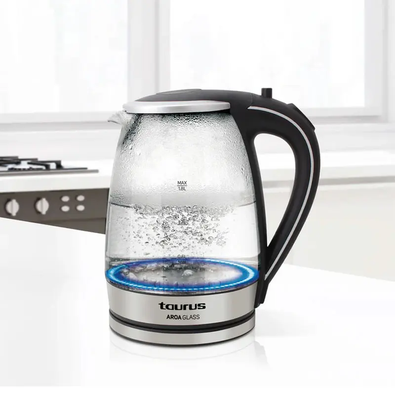 Bouilloire TAURUS AROA GLASS / 2200W / 1.8L