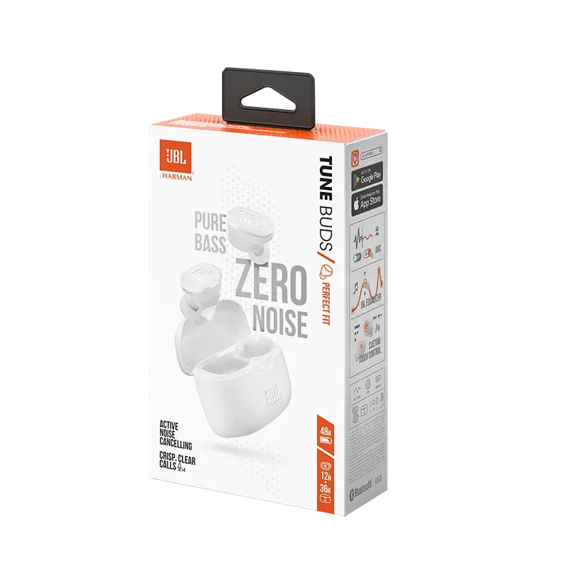 Écouteurs Sans Fil JBL TUNE BUDS / Blanc