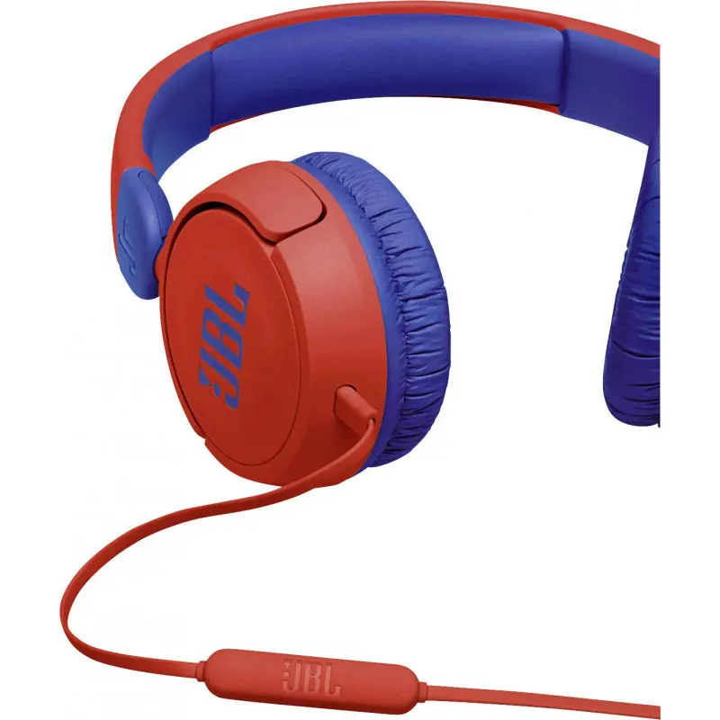 Casque filaire pour enfants JBL Jr310 / Bleu et Rouge