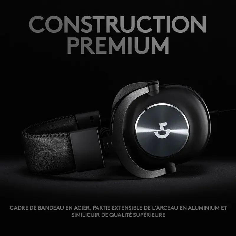 Casque filaire Gaming Logitech G PRO X / Noir
