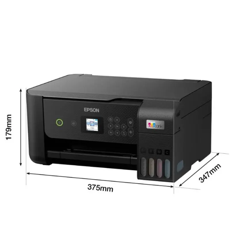 Imprimante Multifonction à réservoir intégré 3en1 couleur A4 Epson ECOTANK L3260 / USB & WIFI