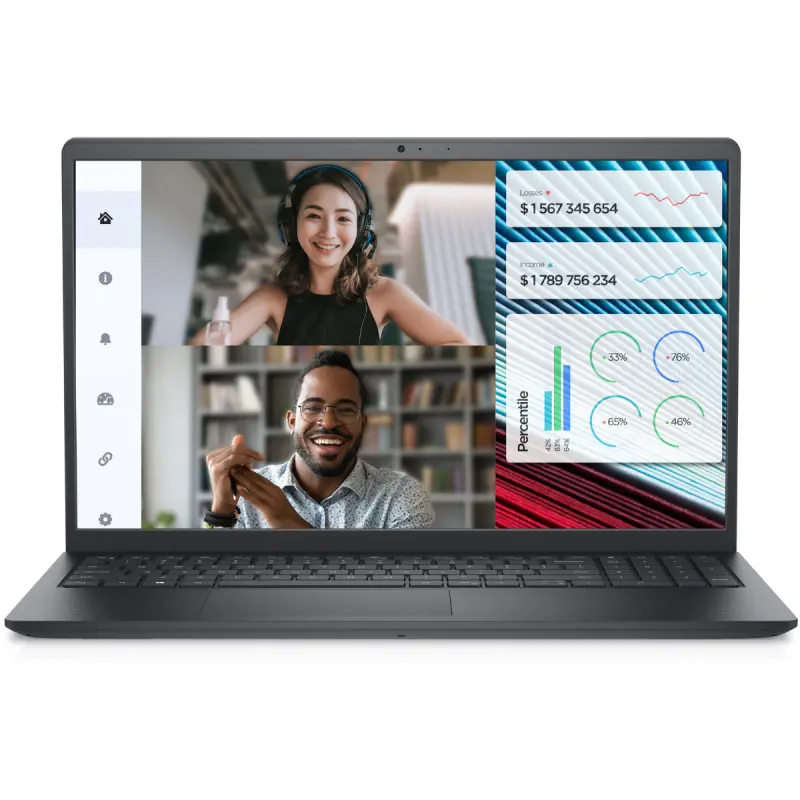 Pc Portable Dell Vostro 3530 / i3-1305U / 12 Go / Windows 11 Pro / 512 Go SSD / Noir