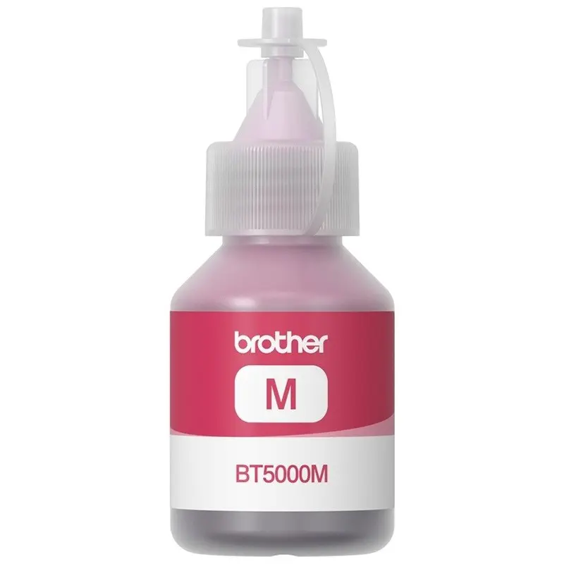 BOUTEILLE D&rsquo;ENCRE ADAPTABLE BROTHER BT5000M / 100ML / MAGENTA