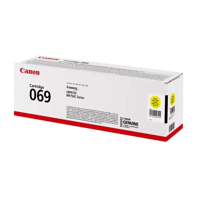 Toner Adaptable CANON CRG 069 Y / Yellow