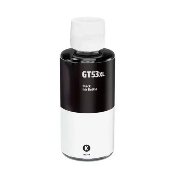 BOUTEILLE D'ENCRE ADAPTABLE HP GT53 / 100ML / NOIR