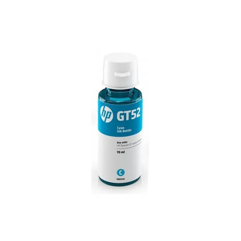 BOUTEILLE D&rsquo;ENCRE ADAPTABLE HP GT52 / 100ML / CYAN