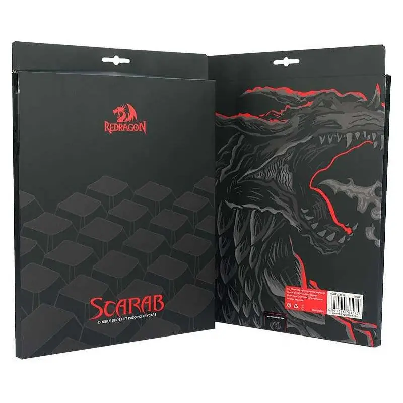 Touche Clavier Gaming Mécanique REDRAGON SCARAB A130 / RGB / Noir