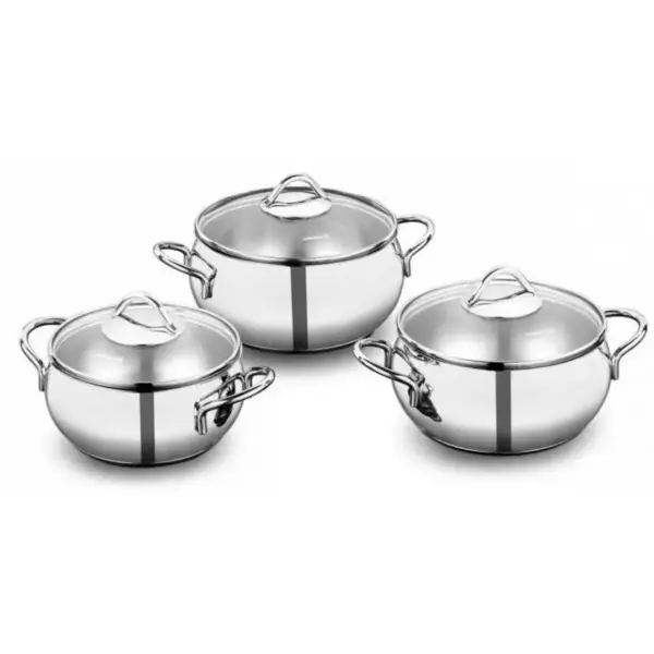 Batterie de cuisine 6 pièces Korkmaz Tombik Jr