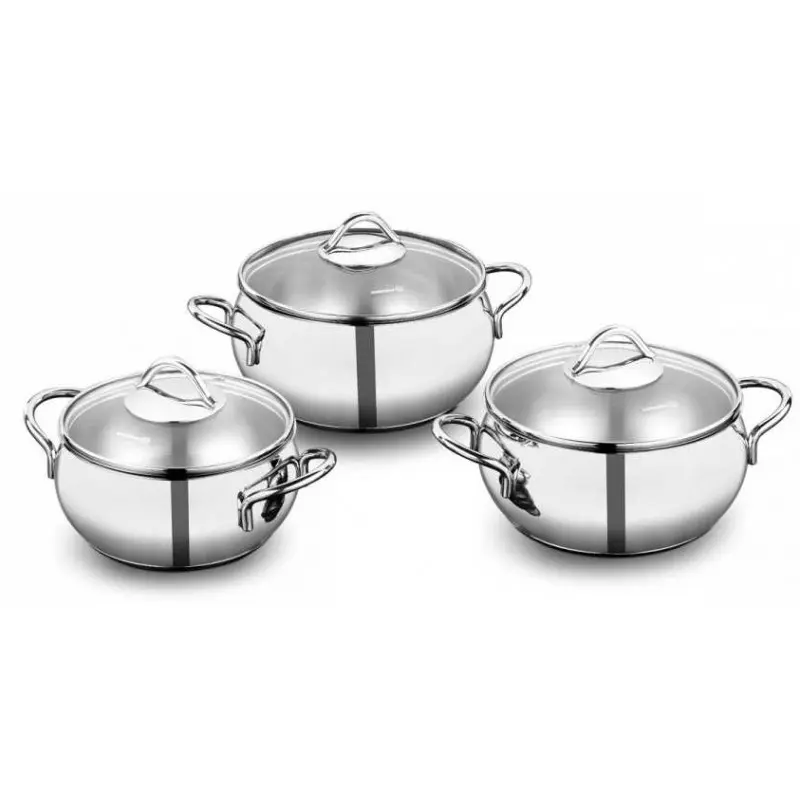 Batterie de cuisine 6 pièces Korkmaz Tombik Jr