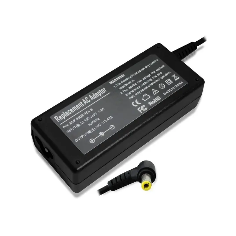 Chargeur ADAPTABLE pour Pc portable Acer 19V / 4.74A + Câble alimentation Trefle Offert