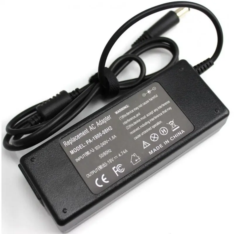 Chargeur ADAPTABLE pour PC Portable HP 19V / 4.74A