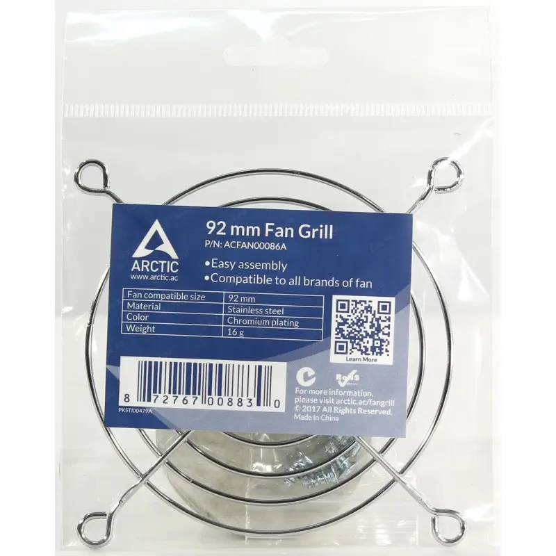 Grille de Protection Arctic Grills pour Ventilateur 92 mm