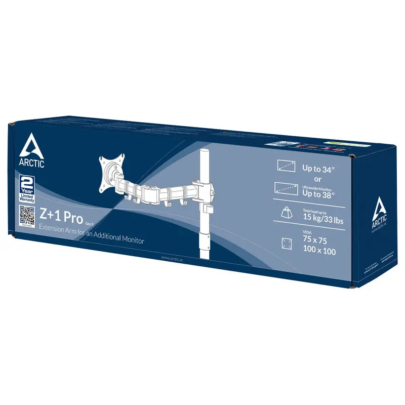 Bras additionnel pour Support de Bureau Arctic Z+1 Pro Gen 3